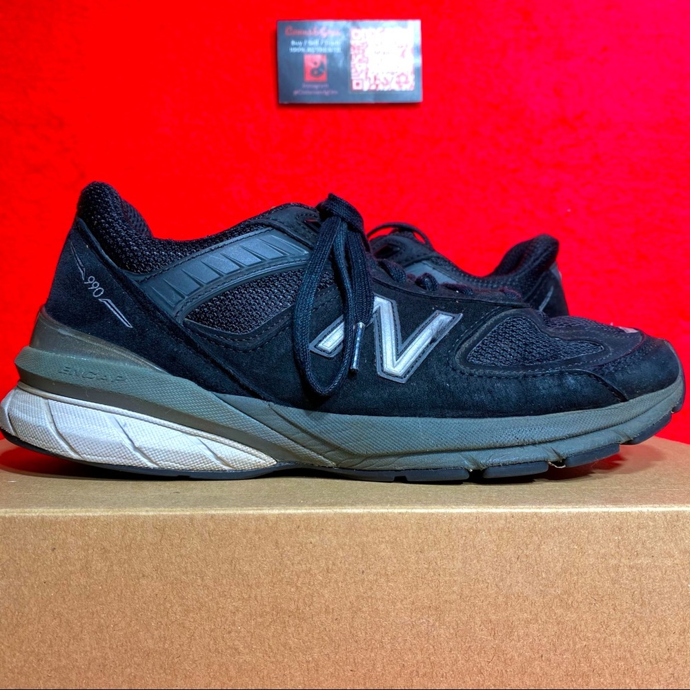 New Balance Womens 990 Black size 7.5 Medium W990BK5 B